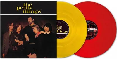 Zdjęcie produktu dla The Pretty Things: The Pretty Things / Live At The 100 Club (60th Anniversary Edition) (czerwono-żółty winyl)