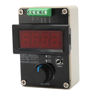 Zdjęcie produktu dla generator sygnału od 4 do 20 mA, regulowany generator sygnału, symulator analogowy napięcia prądu, generator sygnału DROK, generator sygnału napięcia prądu, symulator analogowy do debugowania PLC