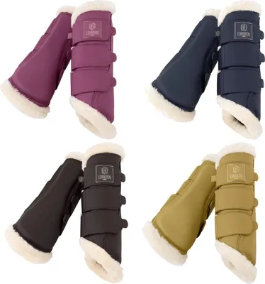 Produktbild von Eskadron HERITAGE Gamasche "FAUX LEATHER FF " 1Paar Größe - S Farbe - black-truffle