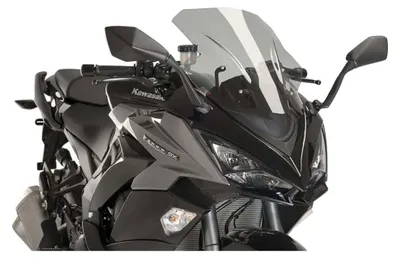 Obrázok produktu pre Čelné sklo na motorku Puig Racing dym