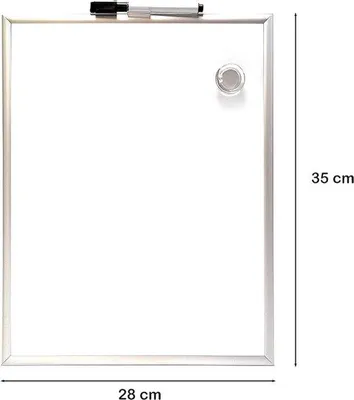 Produktbild von Famanu Magnetisches Whiteboard Trocken abwischbar - 35 x 28 cm