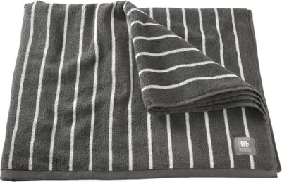 Immagine prodotto di Telo doccia MUSTERRING NEEDLESTRIPE antracite 100 x 150 cm