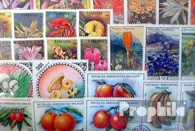 Produktbild von Briefmarken Motive 300 verschiedene Blumen und Pflanzen Marken