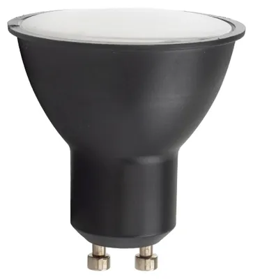 Immagine prodotto di Lampada LED GU10 nera 5W bianco caldo 3000K