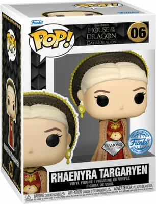 Zdjęcie produktu dla Funko POP House of the Dragon 6 Rhaenyra Targaryen diamond Brokatowa Figurka Kolekcjonerska