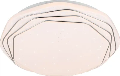 Obrázek produktu pro Reality Leuchten stropní svítidlo DIZZY DH 38,50x7 cm bílé stropní svítidlo