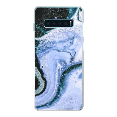 Produktbild von MuchoWow® Handyhülle Schutzhülle Hülle für Samsung Galaxy S10 Plus Mineralien - Natursteine - Universum Silikon Softcase Handy Hülle - Schutzhülle