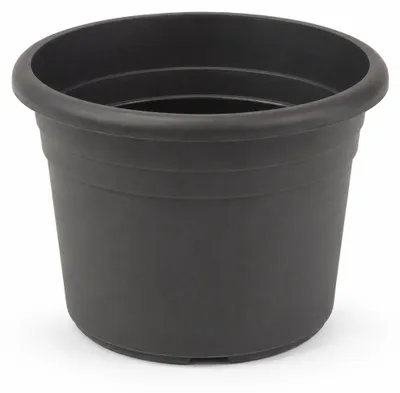 Produktbild von Pflanztopf Fiona Anthrazit Ø 20cm - Frostsicher & UV-Beständig, KI-generiertes Bild
