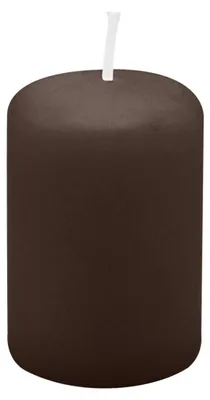 Produktbild von Mini-Stumpenkerzen 50 x Ø 30 mm, Chocolate Schokolade, 20 Stück