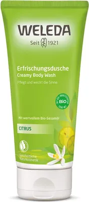 Obrázek produktu pro Weleda CITRUS Erfrischungsdusche, Sprchový krém, 200 ml, Dospělí, Ženy, Tělo, Univerzální pleť