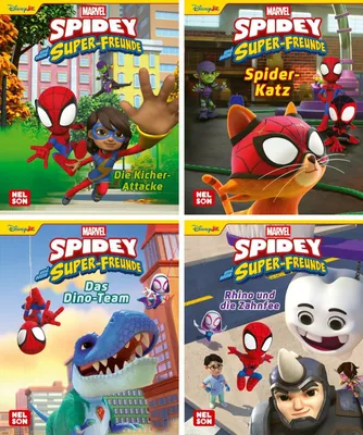 Produktbild von Nelson Mini-Bücher: MARVEL: Spidey und seine Super-Freunde 9-12