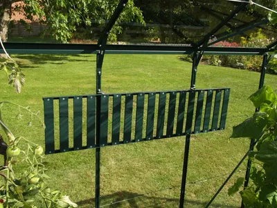 Productafbeelding van Aluregal, inklapbaar, groen, 120x30 cm
