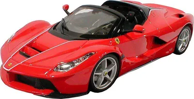 Produktbild von Bburago 1:24 La Ferrari Aperta rot