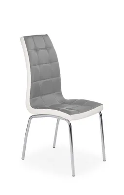 Produktbild von Halmar Essensstuhl K186 - grau-weiß