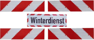 Produktbild von Magnetisch 3M Kfz-Warnmarkierung Set 4x564 + Winterdienst