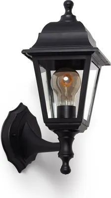Produktbild von Wandleuchte Aussen Mini Villa Schwarz Schwarz