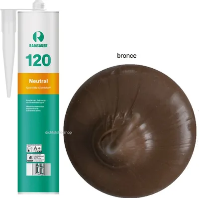 Zdjęcie produktu dla Ramsauer 120 Neutral 1K uszczelniacz silikonowy 310ml wkład brązowy