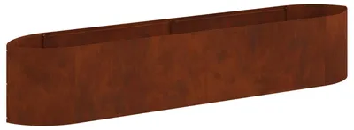 Obrázok produktu pre Zvýšený záhon vidaXL do záhrady, odolný voči poveternostným vplyvom, oceľ, 220 x 40 x 40 cm