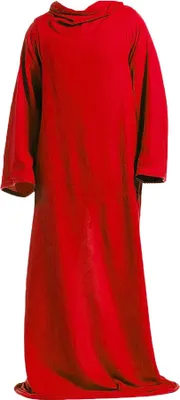 Obrázek produktu pro Verk Fleecová TV deka s rukávy Snuggie 180 x 140 cm červená