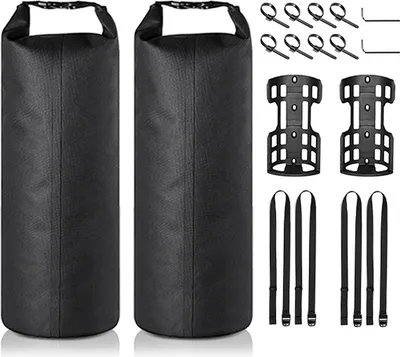 Produktbild von 7L Fahrradgabeltasche, wasserdicht, Rolltop, Trockentasche, Fahrradgabeltasche, Fahrradtasche, Fahrradtasche