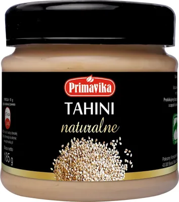 Obrázok produktu pre TAHINI (SEZAMOVÁ PASTA) 185 g - PRIMAVIKA