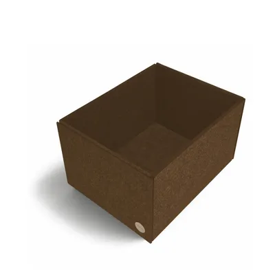 Produktbild von Aufbewahrungsbox CLEAN Filz 42 x 30 x 15 cm ohne Deckel in hellbraun meliert