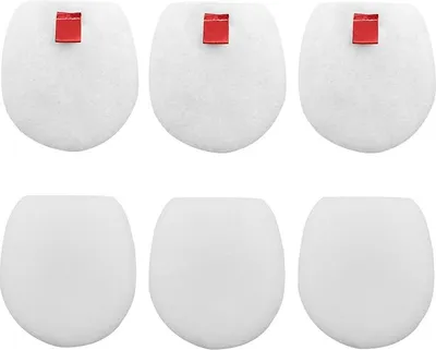Produktbild von INF 3-in-1 Filter Set Ersatz für Shark IC300 Staubsauger, 3 Stück