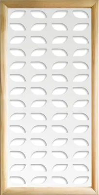 Produktbild von GLOBECROSS - Moduli Decorativi in holz e PVC 73x148 cm weiß