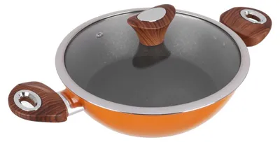 Obrázok produktu pre Kolors, hliníková panvica s pokrievkou, priemer 24 cm