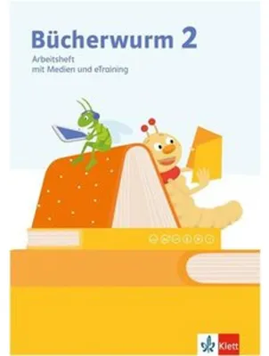 Immagine prodotto di Bücherwurm 2. Arbeitsheft mit Medien und eTraining Klasse 2