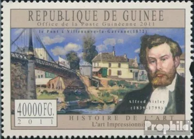 Produktbild von Briefmarken Guinea 2011 Mi 8846 (kompl. Ausgabe) postfrisch Impressionismus