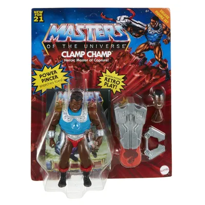 Produktbild von Masters of the Universe Origins Deluxe Actionfigur (14 cm) Clamp Champ