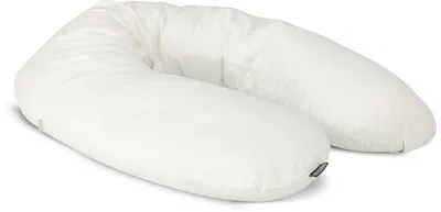 Productafbeelding van Deryan Voedingskussen Zijslaapkussen Lichaamskussen - 120 cm - Wit