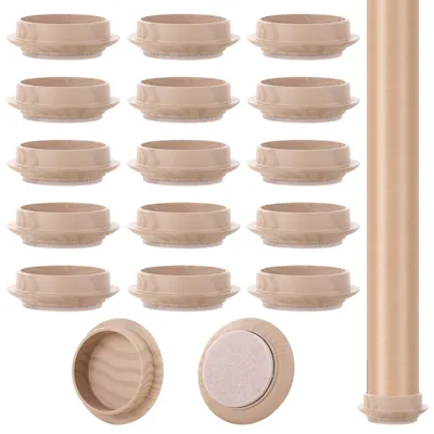 Filz-Möbelgleiter 16 Stück 44 mm, Antirutsch-Bodenschutz