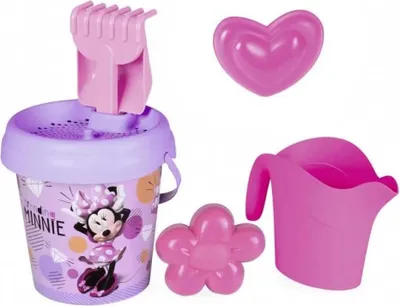 Produktbild von Smoby Minnie Strand Eimer Rosa Kinder Rosa One Size