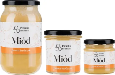 Obrázok produktu pre Med s pomarančom 410 g
