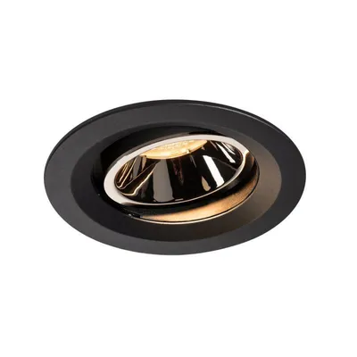 Obrázok produktu pre SLV 1003582 NUMINOS DL M LED vstavané svetlo čierna/chróm 3000K 40° otočné