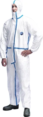 Produktbild von Einwegoverall Tyvek® 600 Plus Gr.L weiß PSA III DUPONT