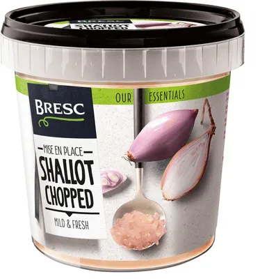 Produktbild von Bresc Schalotten gehackt 2x 1kg Edelzwiebel französische Küche gehackt Schalotte