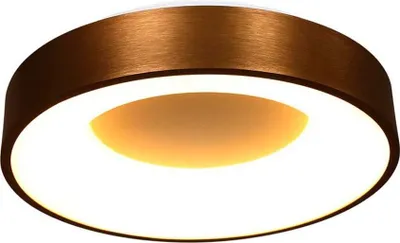Produktbild von LED Deckenleuchte, dimmbar, bronze, weiß, H 9 cm