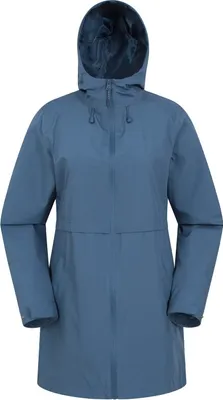 Obrázek produktu pro Mountain Warehouse - "Hilltop II" bunda, nepromokavá pro ženy MW1645 (36 DE) (tmavě modrá)