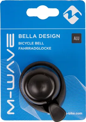 Produktbild von M-Wave Fahrradklingel Bella Aluminium Schwarz