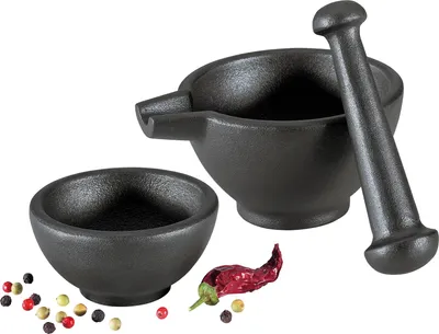 Immagine prodotto di Zassenhaus Mörser-Set 3tlg., Gusseisen 76073 4006528076073