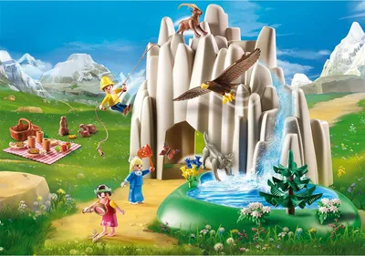 Image de PLAYMOBIL heidi 70254 heidi, peter et clara au lac de cristal