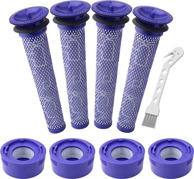 Immagine prodotto di INF Pre e post-filtro per Dyson V7/8 4+4 pezzi Blu
