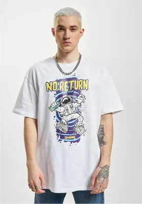 Obrázok produktu pre Pánské tričko Dangerous DNGRS NoReturn Tshirt white - 4XL