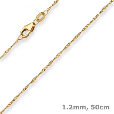 1-2mm-Singapurkette-aus-375-Gelbgold-50cm