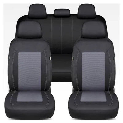 Produktbild von Komplettset Schonbezüge für Seat Altea Baujahr 2004-2015 in Schwarz/Grau