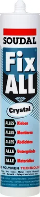 Produktbild von Soudal FIX ALL Fix ALL CRYSTAL 290ml glasklar 12 Stk