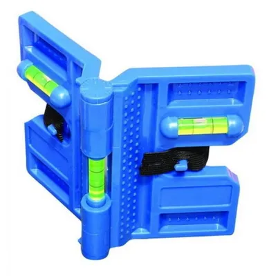 Produktbild von Wasserwaage Level 3 mit Magnet, drei Libellen und elastischem Befestigungsband